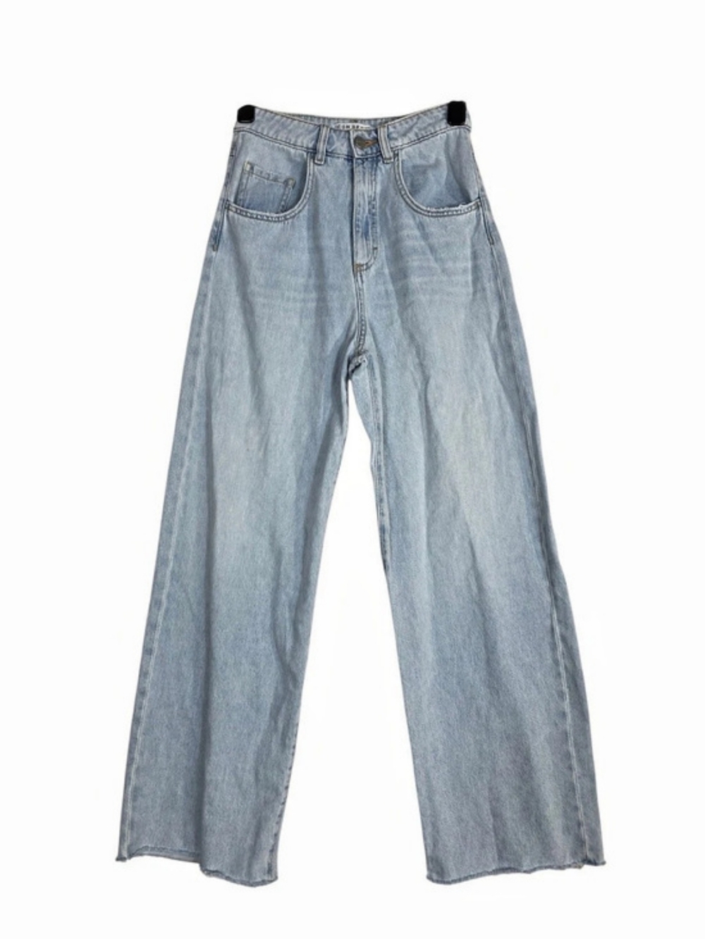 Icon Denim Poppy Wide Leg Jeans in Blue Waist 24
